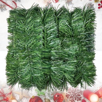 Christmas Garland 54FT Set - Artificial Greenery Pine for DIY Christmas Decor