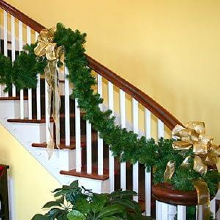 Christmas Garland 54FT Set - Artificial Greenery Pine for DIY Christmas Decor