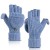 Blue   Thick Line Style   Gloves 
