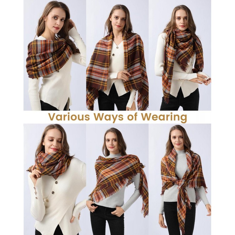 DOFOWORK Scarfs for Women - Scarves for Women Winter Warm