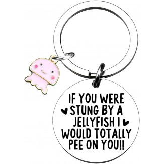 WXCATIM Friendship Keychain Funny Gifts for Women Friends