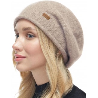 FURTALK Cashmere Slouchy Beanies For Women Winter Hats Soft Warm Beanie Hat Ladies Wool Knitting