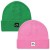 2pack Pink/Kelly Green 