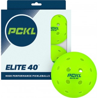 PCKL Elite 40 Pickleball Balls | Tournament and Competition Ball | 4 Pack
