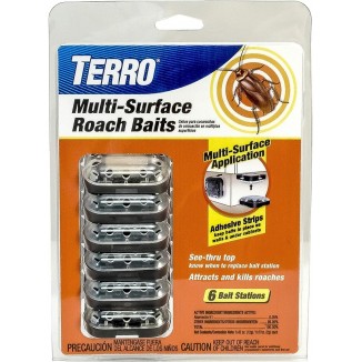 TERRO T500 Indoor Multi-Surface Roach Killing Bait Cockroach Killer