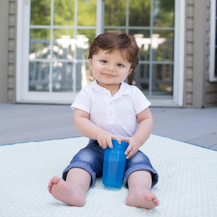 360 Training Cup for Toddlers & Babies, Leak-Free Sippy Cup