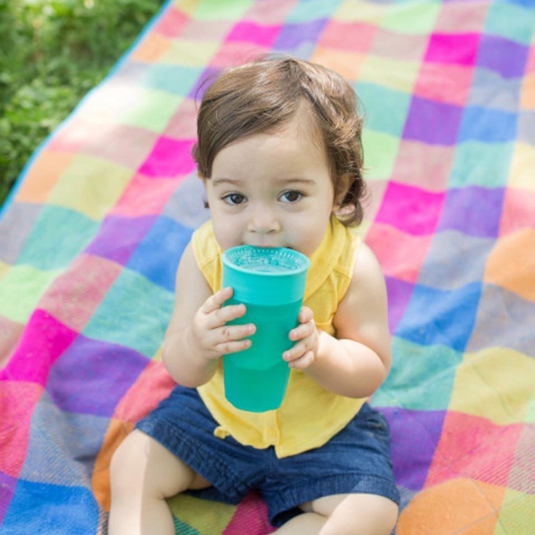 360 Training Cup for Toddlers & Babies, Leak-Free Sippy Cup