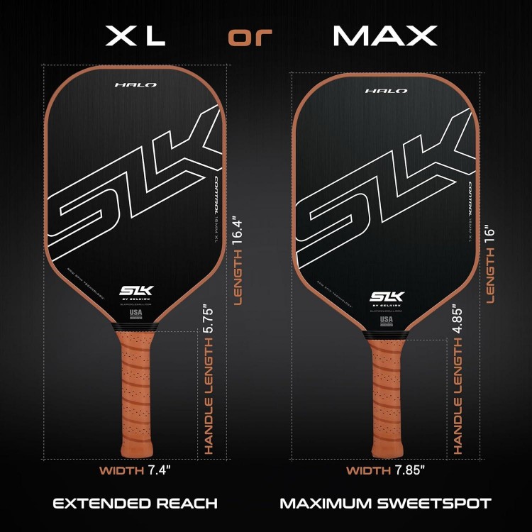 Selkirk Raw Carbon Fiber Pickleball Paddle with a Rev-Core Power Polymer Core