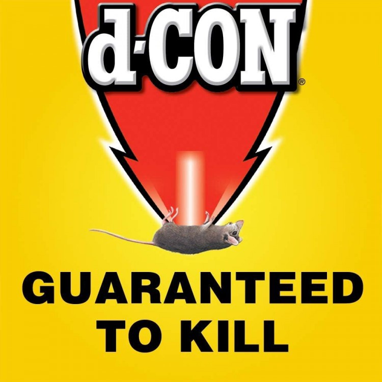 d-CON Refillable Corner Fit Mouse Bait Station, 1 Trap + 18 Bait Refills