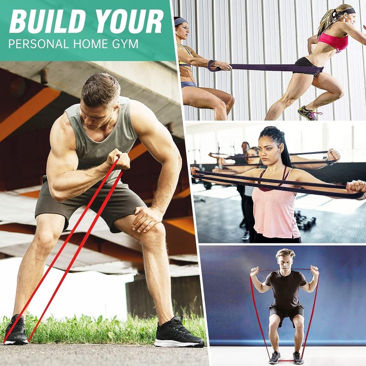 Alllvocles Resistance Band,Pull Up Assistance Bands, Workout Bands