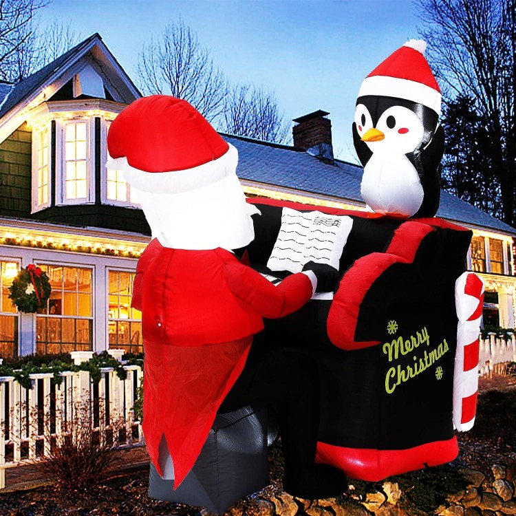 Christmas Inflatable Outdoor Decorations with LED Light