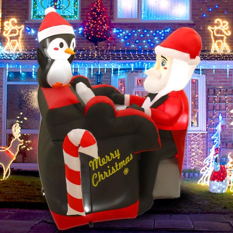 Christmas Inflatable Outdoor Decorations with LED Light