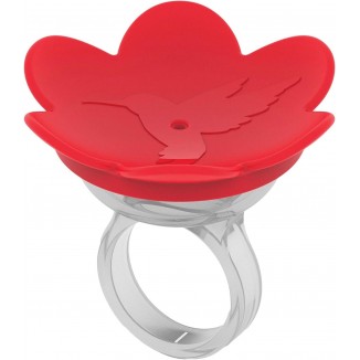 ZUMMR Hummingbird Ring Feeder - Hand Feed Hummingbirds Right in Your Backyard