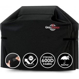 GrillTough Heavy Duty BBQ Grill Cover for Outdoor Grill, Waterproof, Weather Resistant