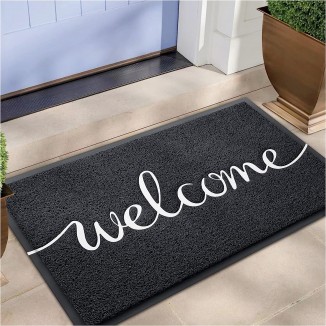 EARTHALL Funny Welcome Mats, Front Door Mat for Outside Entry