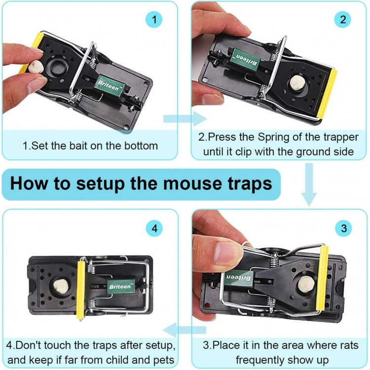 Mouse Trap Mice Trap That Work Human Power Mouse Killer Mouse Catcher Quick