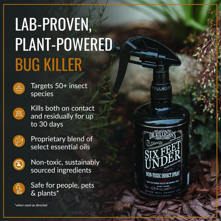 Dr. Killigan's Six Feet Under Non Toxic Insect Killer Spray 