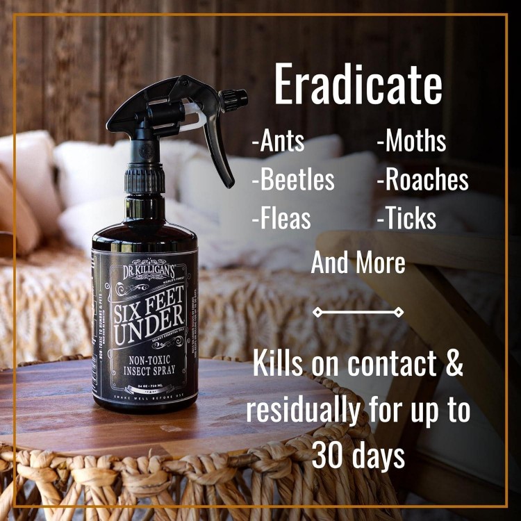 Dr. Killigan's Six Feet Under Non Toxic Insect Killer Spray 