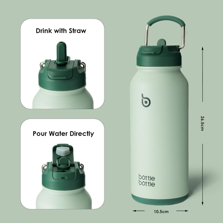 BOTTLE BOTTLE Insulated Water Bottle Stainless Steel Sport Water Bottle