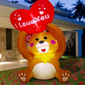 Valentines Day Inflatables Outdoor Decorations