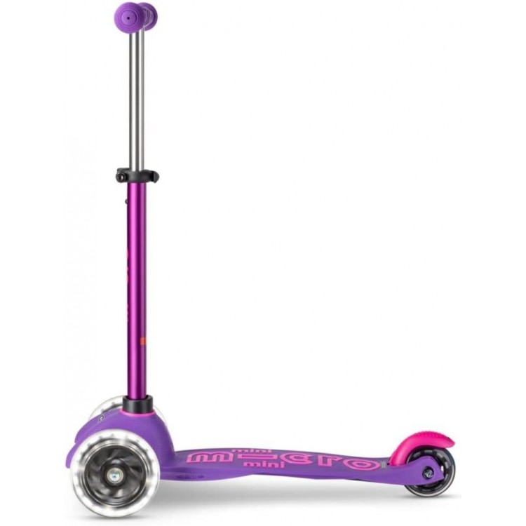 Micro Kickboard - Mini Deluxe LED 3-Wheeled with LED Light-up Wheels