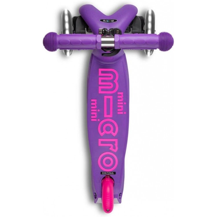 Micro Kickboard - Mini Deluxe LED 3-Wheeled with LED Light-up Wheels