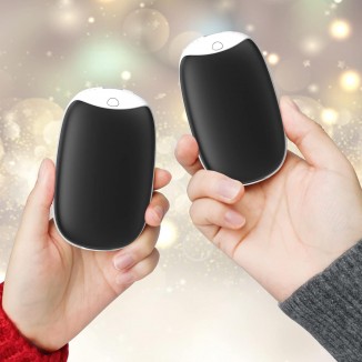 2 Pack Hand Warmers Rechargeable, 8000mAh Electric Portable Pocket Hand Warmer