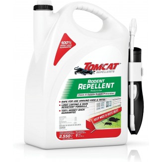 Tomcat Rodent Repellent Oil for Indoor and Outdoor Mouse and Rat Prevention, Ready-To-Use