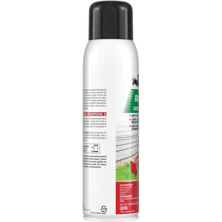 Tomcat Rodent Repellent for Indoor and Outdoor Mouse and Rat Prevention