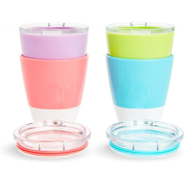 Munchkin Splash™ Open Toddler Cups with Training Lids, 7 Ounce