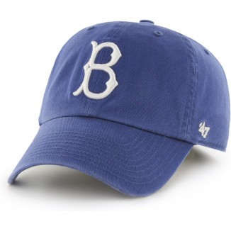 '47 Brooklyn Dodgers Brand MLB Cooperstown Clean Up Adjustable Hat - Royal Blue