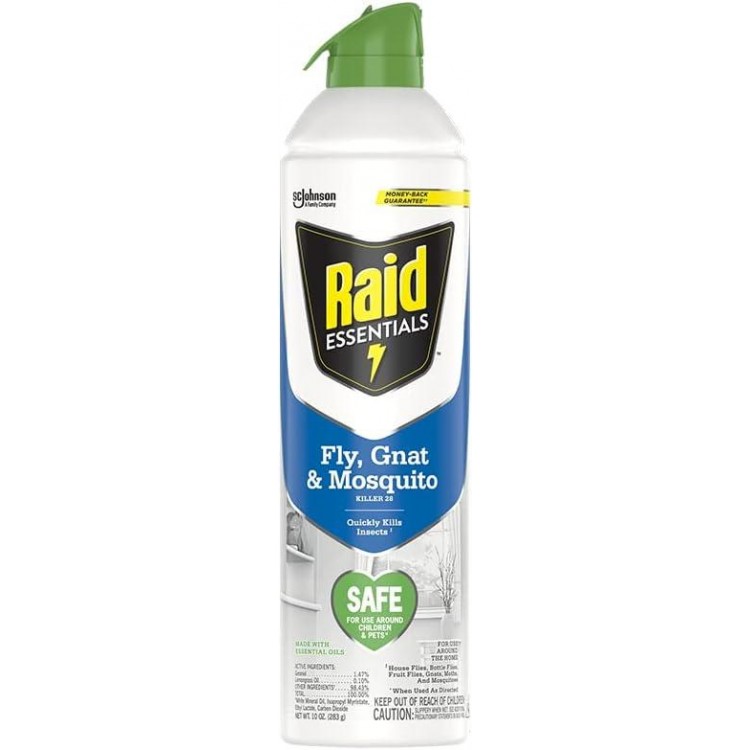  Gnat, and Mosquito Killer Aerosol Spray, Safe for Use Around Children and Pets