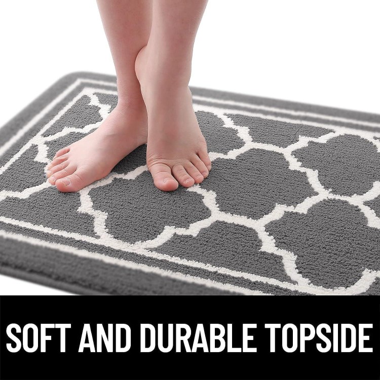 Buganda Indoor Door Mat, Resist Dirt and Absorbent Entrance Mat, Anti-Slip