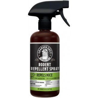 Double-Potent Rodent Repellent Spray, Prevents Mouse/Rats from Nesting & Chewing on Wires