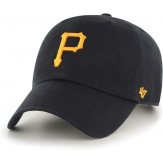 47 Pittsburgh Pirates Clean Up Adjustable Cap (Black) (For Adults)