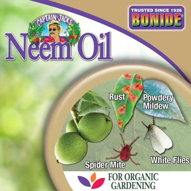  Multi-Purpose Fungicide, Insecticide and Miticide for Organic Gardening