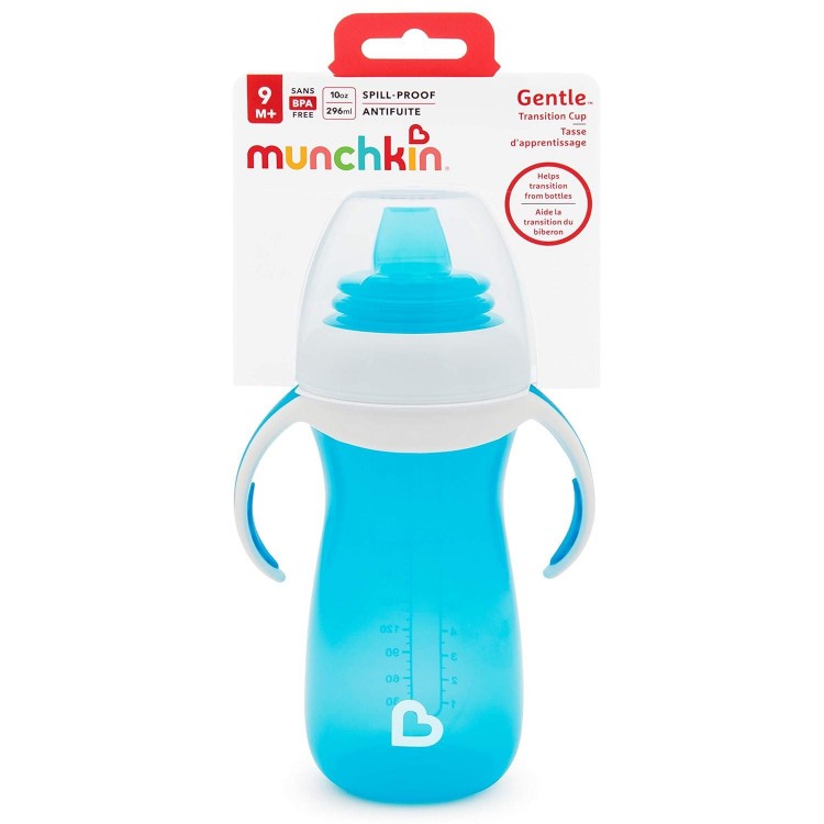 Munchkin Gentle™ Transition Sippy Cup with Trainer Handles, 10 Ounce