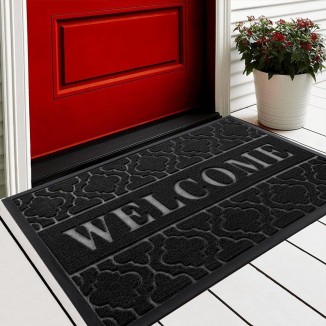 Yimobra Welcome Door Mat, Non Slip, Fade Resistant, Easy Clean