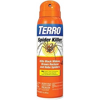 TERRO T2302-6 Spider Killer Spray for Indoors and Outdoors