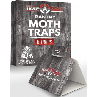 Pantry Moth Traps - Glue Traps with Pheromones for Pantry Moths