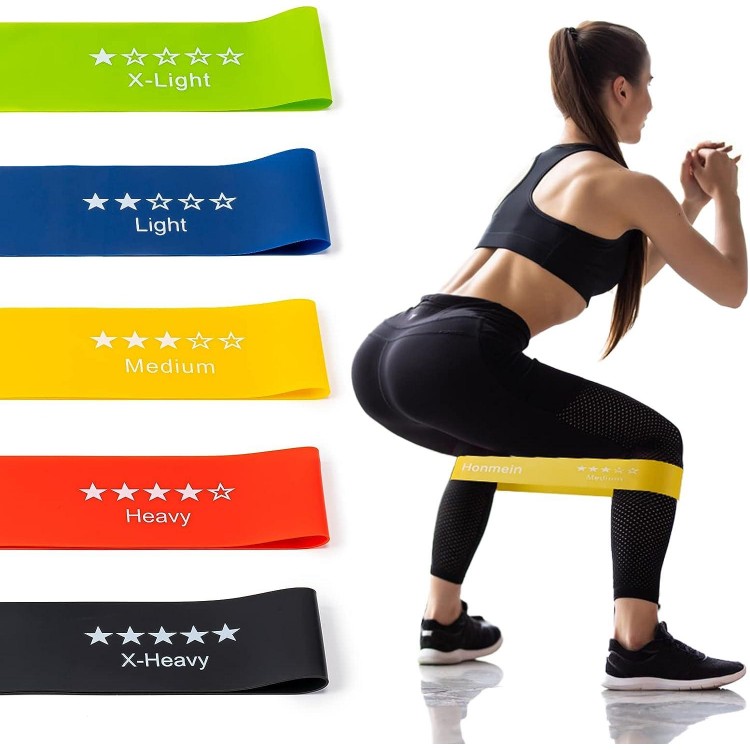 Honmein Resistance Bands for Working Out,Exercise Bands Resistance Levels Fit
