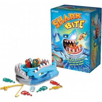 Shark Bite -- Roll the Die and Fish for Colorful Sea Creatures Before