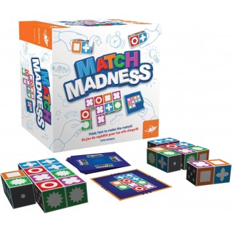Foxmind Match Madness Board Game,Fun Board Games for Adults and Family