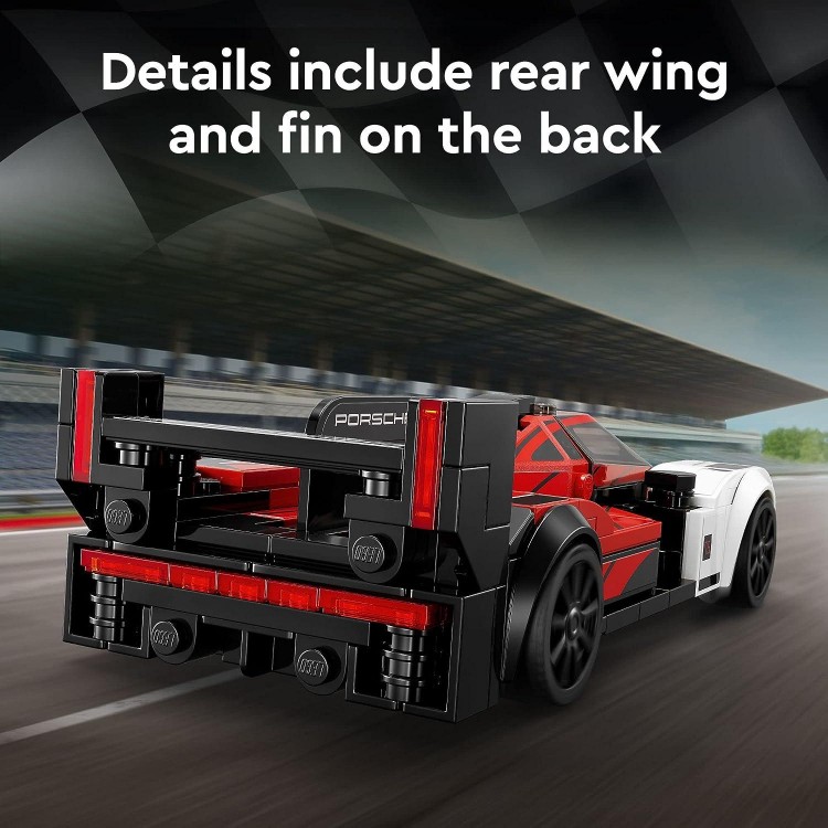 LEGO Speed Champions Porsche 963 76916, Model Car Building Kit