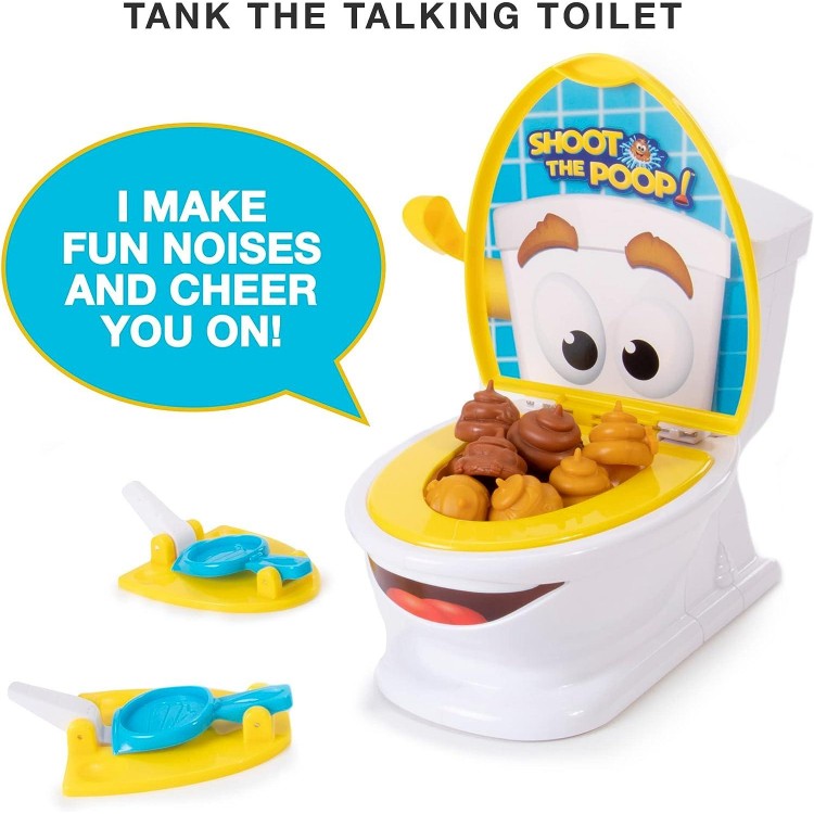 Funny Family Game-Fast and Frenzied Flushing Poop Game with Fun Sounds