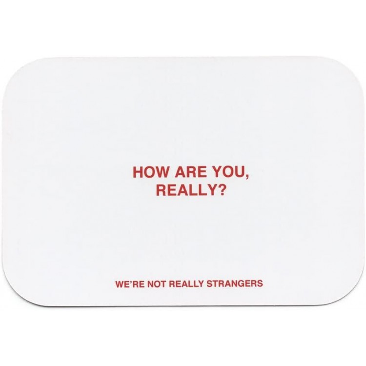 WE'RE NOT REALLY STRANGERS Card Game - Fun Family Party Games