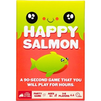 Exploding Kittens Happy Salmon Family-Friendly Party - Card Games