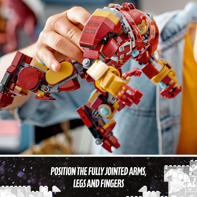 LEGO Marvel The Hulkbuster: The Battle of Wakanda 76247, Action Figure
