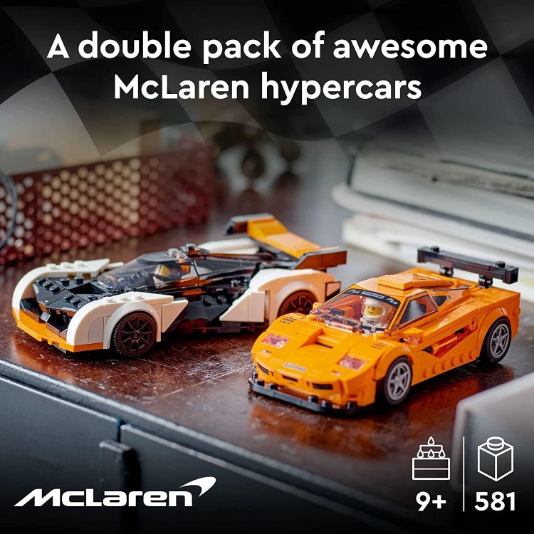 LEGO Speed Champions McLaren Solus GT & McLaren F1 LM 76918