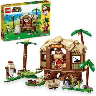 Lego Super Mario Donkey Kong’s Tree House Expansion Set Collectible